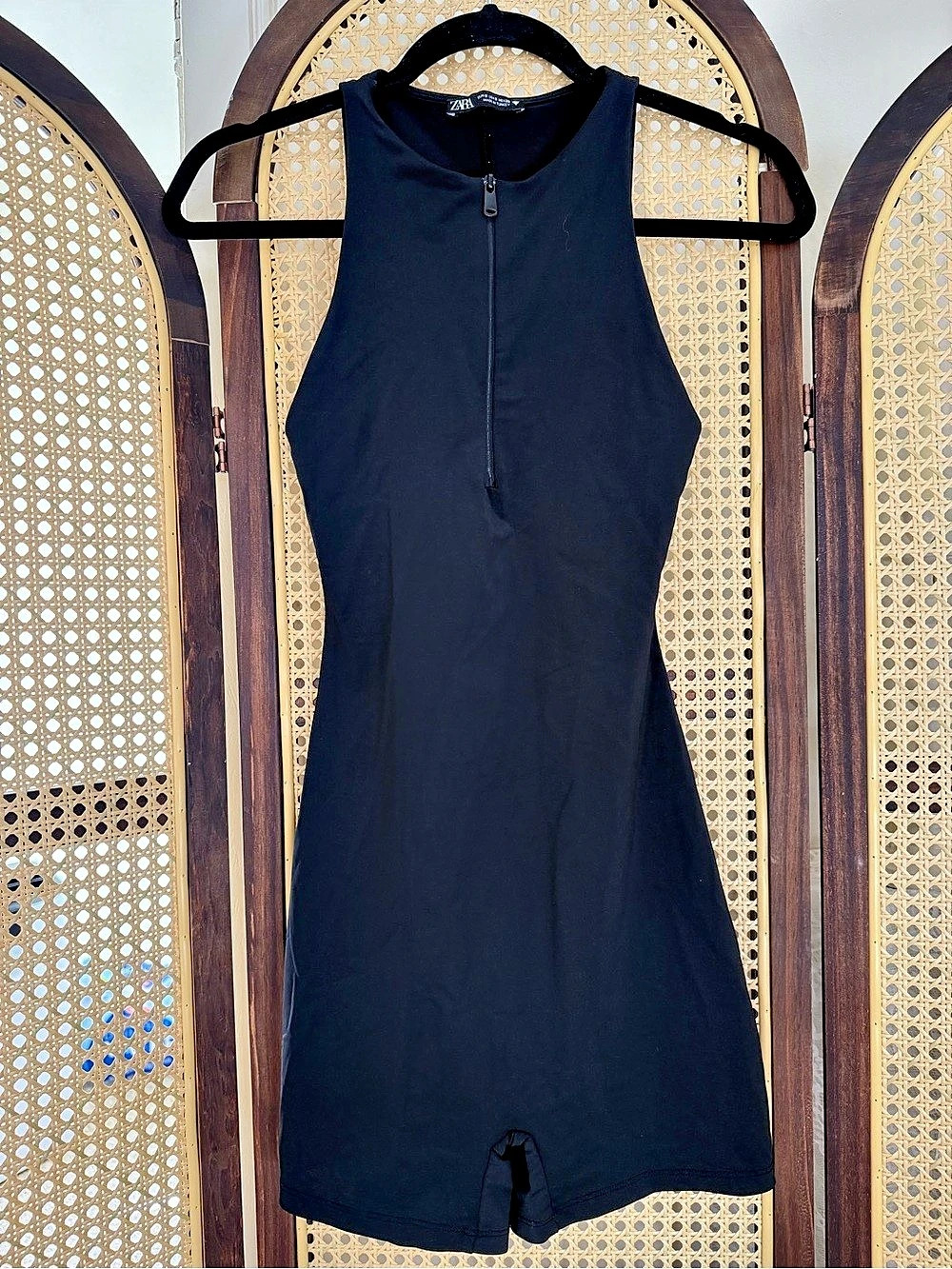Zara Black Mini Romper Size Medium